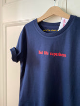 Load image into Gallery viewer, kids-superhero-t-shirt-superhero-kids-vegan-t-shirt
