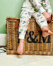 Load image into Gallery viewer, safari-kids-cotton-pyjamas-adoption-gifts-adoption-anniversary
