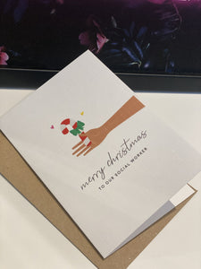 social-worker-christmas-card-medium-dark-skintone-card